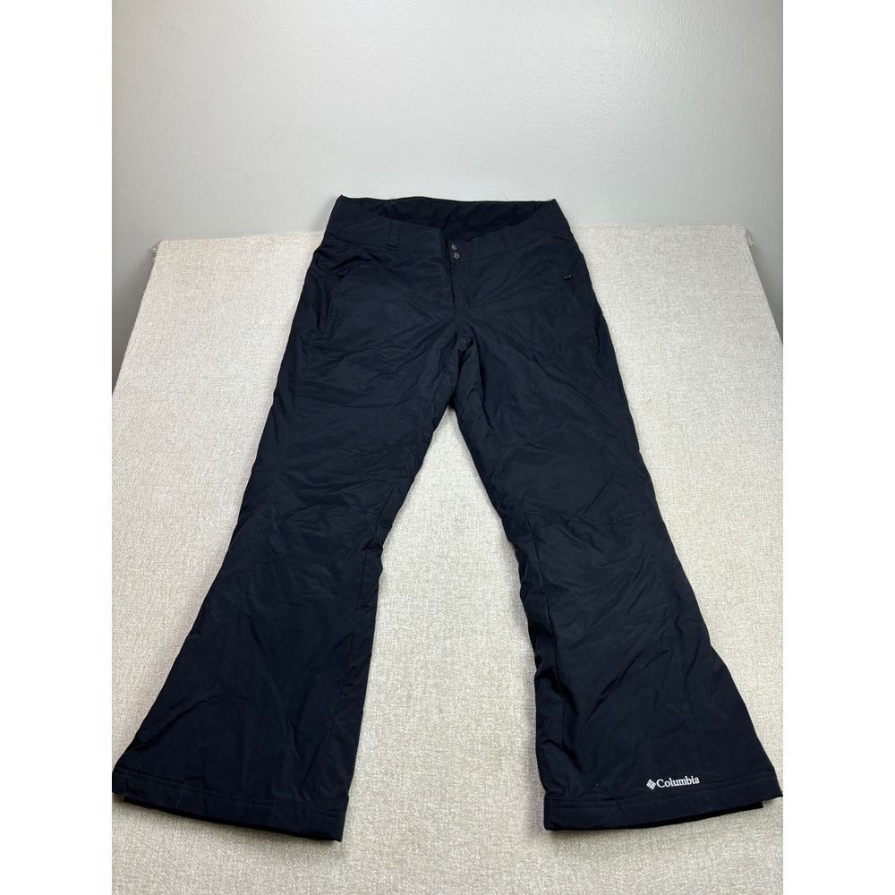 Columbia Omni-Shield Women XL Black Insulated Snow Ski Pants RN69724 CA05367